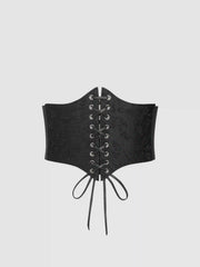 Lace Up Corset Belt