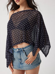 POLKA DOT CAPE