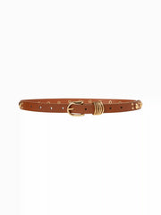 STUDDED BUCKLE BELT
