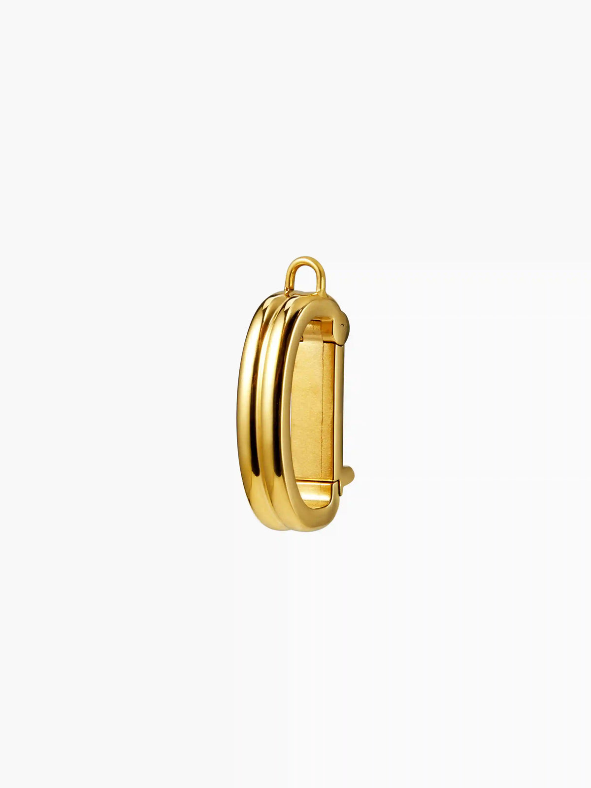 DOUBLE D-SHAPED STAINLESS STEEL BIKINI CHARM