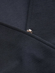 V-neck Long Sleeve Cinched Waist Top