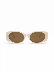 OVAL FRAME FASHION GLASSES