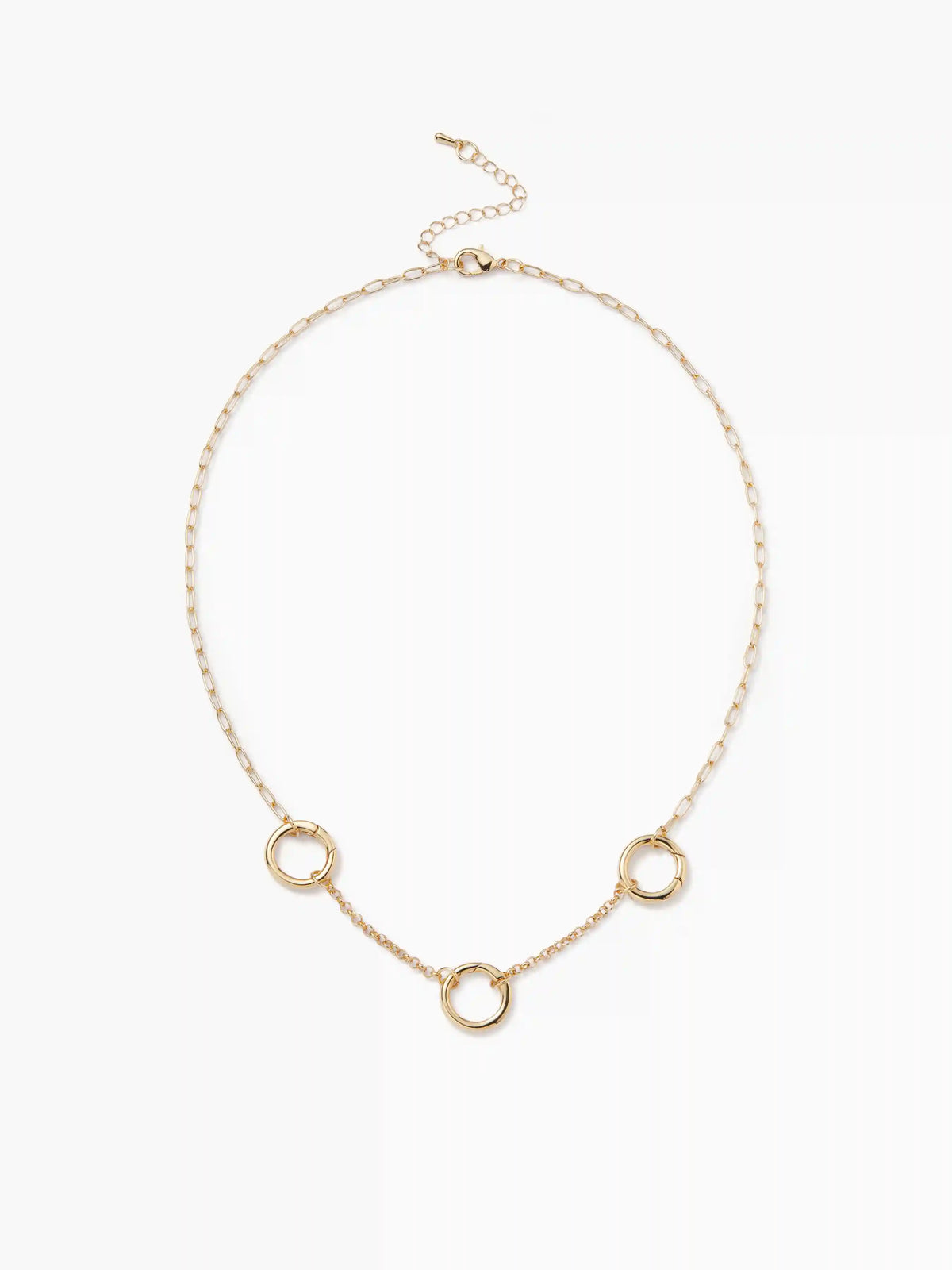 TRIPLE CIRCLE NECKLACE