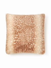 DEER PRINT FUZZY  PILLOWCASE