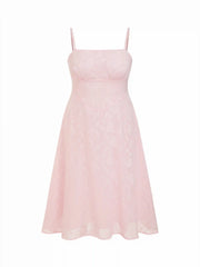 Jacquard Floral A-line Maxi Dress Curve & Plus