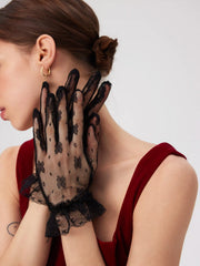 FLORAL LACE GLOVES
