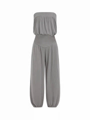High Stretch Strapless Bloomer Jumpsuit