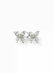 RHINESTONE BUTTERFLY BUTTON PINS FOR JEANS