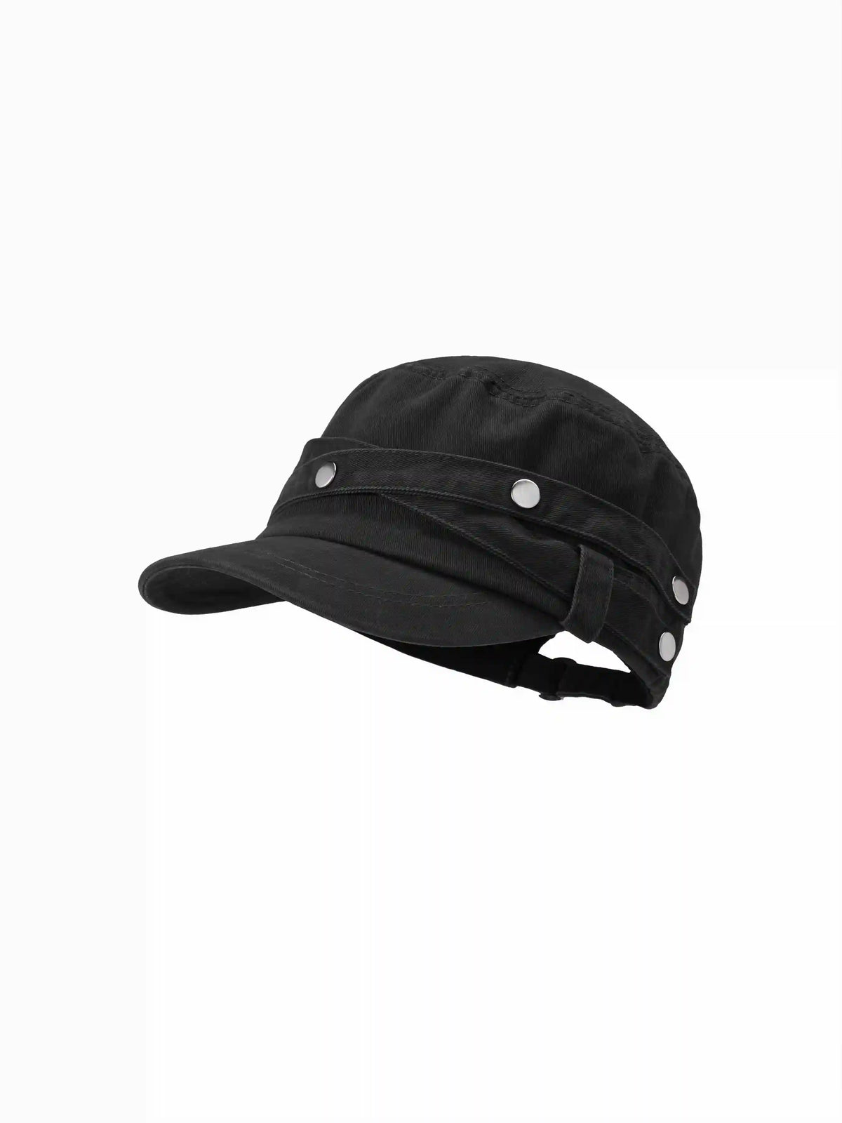 STUDDED BERRET HAT