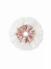 FLORAL LACE SCRUNCHIE