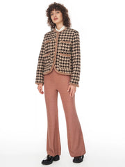 Glitter Flared Trousers
