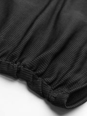 Ruched Tank Top & Knotted Ruched Split Maxi Skirt