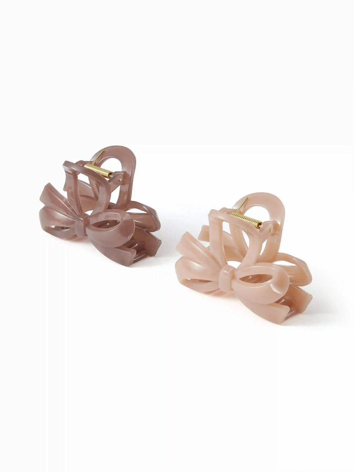 2PCS BOWKNOT HAIR CLAWS