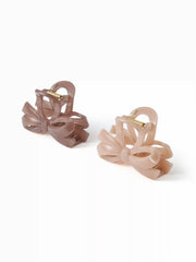 2PCS BOWKNOT HAIR CLAWS